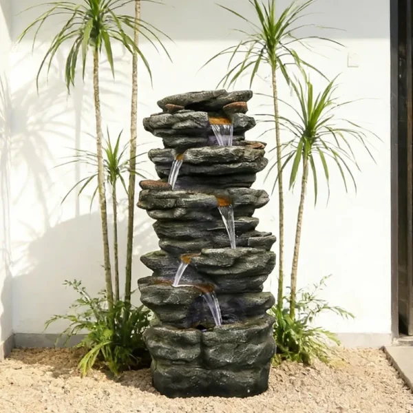 Outdoor Rock Water Fountain