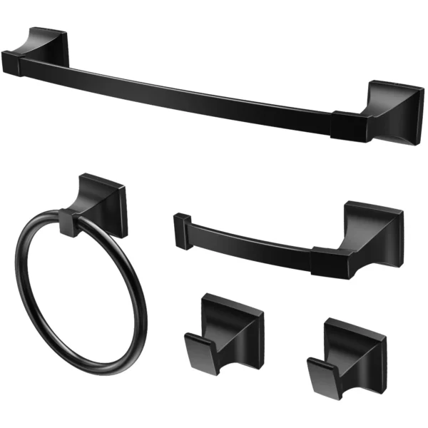 5-piece Bathroom Towel Bars